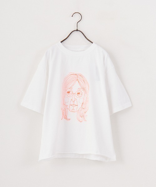 FUNG（ファング）の「[FUNG/ファング] J カットオフ プリントＴシャツ（Tシャツ/カットソー・レディース・ホワイト・M）」の13枚目の写真