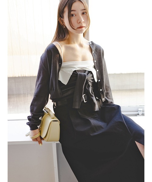 完売色♥️新作新品✨ SNIDEL スナイデル チノワイドスカート✨ BEG チノワイドスカート(ロングスカート)｜スカート｜SNIDEL