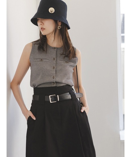 チノワイドスカート（スカート）｜SNIDEL（スナイデル）のファッション