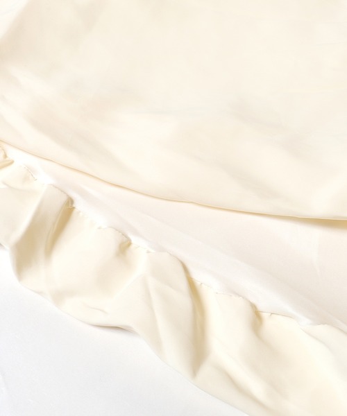 coca（coca）（コカ）の「異素材切り替えバルーンニットワンピース（ワンピース・レディース・アイボリー/ブラック・L/M/S）」の18枚目の写真