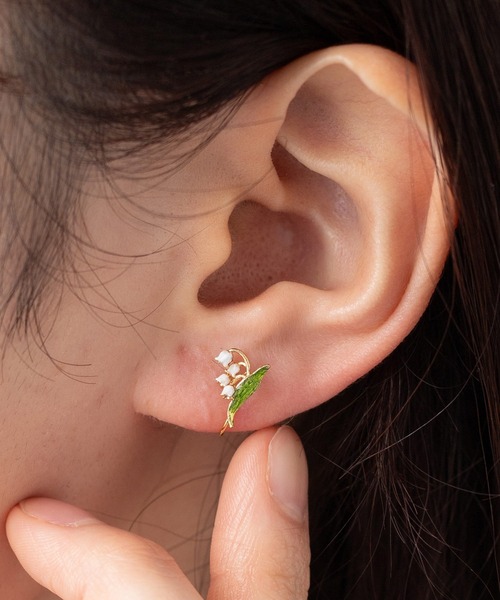 米軍 実物 SWEETHEART JEWELRY 魚雷イヤリング ALBINA】ダイヤ付き豹柄リング（アクセサリー）｜Calmi Cuori