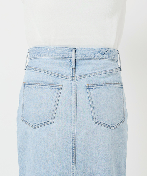 アッパーハイツ　サスペンダーデニムロングスカート セール】upper hights/アッパーハイツ DENIM SK デニムスカート