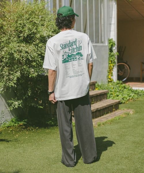 RAGEBLUE(レイジブルー)の「レトログラフィックプリントTシャツ(Tシャツ/カットソー・メンズ・ライトグレー/ブラック/ホワイト/ネイビー・LARGE/MEDIUM)」の12枚目の写真