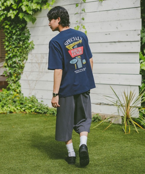 RAGEBLUE(レイジブルー)の「レトログラフィックプリントTシャツ(Tシャツ/カットソー・メンズ・ライトグレー/ブラック/ホワイト/ネイビー・LARGE/MEDIUM)」の18枚目の写真