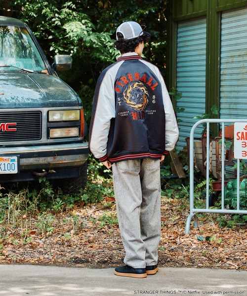 niko and...（ニコアンド）の「【STRANGER THINGS】コラボ リバーシブルブルゾン（ブルゾン・メンズ・ブラック/ブルー・LARGE/MEDIUM）」の22枚目の写真