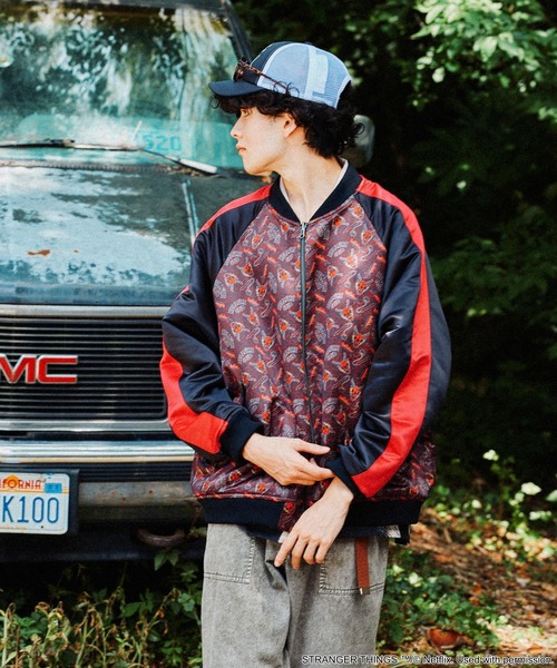 niko and...（ニコアンド）の「【STRANGER THINGS】コラボ リバーシブルブルゾン（ブルゾン・メンズ・ブラック/ブルー・LARGE/MEDIUM）」の20枚目の写真