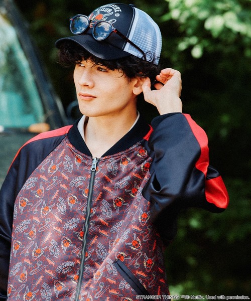 niko and...（ニコアンド）の「【STRANGER THINGS】コラボ リバーシブルブルゾン（ブルゾン・メンズ・ブラック/ブルー・LARGE/MEDIUM）」の9枚目の写真