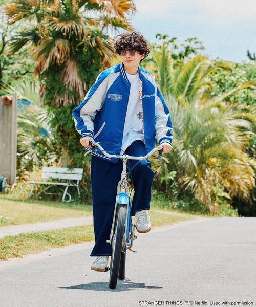 niko and...（ニコアンド）の「【STRANGER THINGS】コラボ リバーシブルブルゾン（ブルゾン・メンズ・ブラック/ブルー・LARGE/MEDIUM）」の10枚目の写真