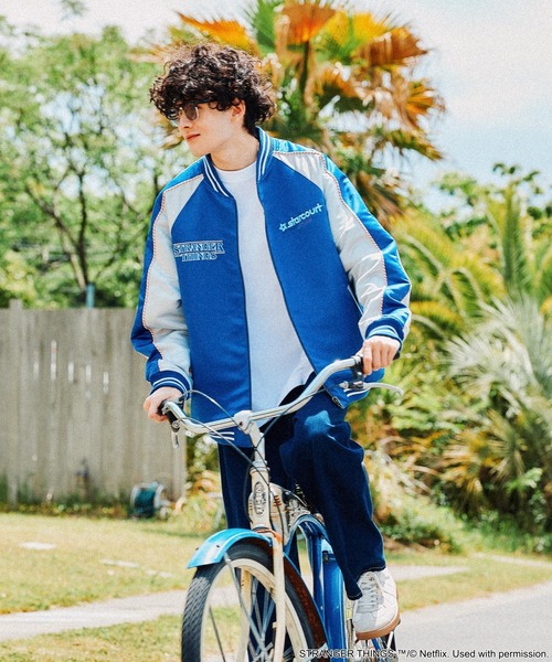 niko and...（ニコアンド）の「【STRANGER THINGS】コラボ リバーシブルブルゾン（ブルゾン・メンズ・ブラック/ブルー・LARGE/MEDIUM）」の11枚目の写真