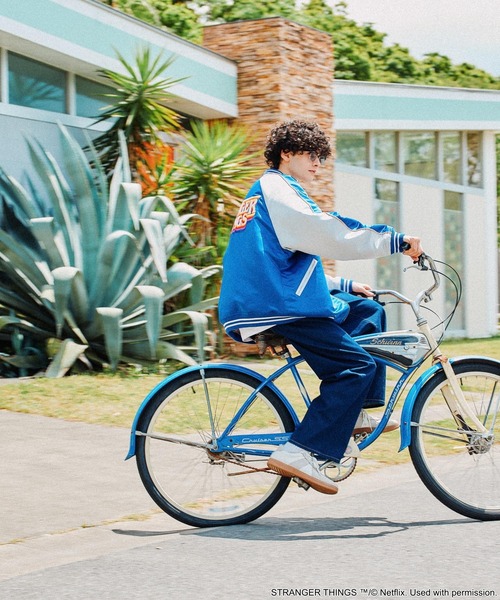 niko and...（ニコアンド）の「【STRANGER THINGS】コラボ リバーシブルブルゾン（ブルゾン・メンズ・ブラック/ブルー・LARGE/MEDIUM）」の12枚目の写真