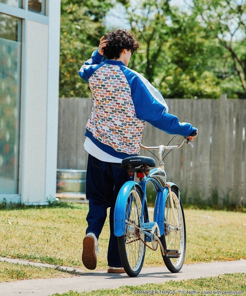 niko and...（ニコアンド）の「【STRANGER THINGS】コラボ リバーシブルブルゾン（ブルゾン・メンズ・ブラック/ブルー・LARGE/MEDIUM）」の6枚目の写真