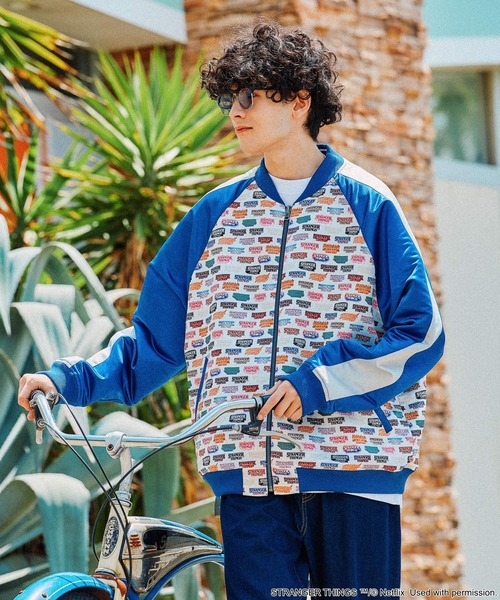 niko and...（ニコアンド）の「【STRANGER THINGS】コラボ リバーシブルブルゾン（ブルゾン・メンズ・ブラック/ブルー・LARGE/MEDIUM）」の7枚目の写真