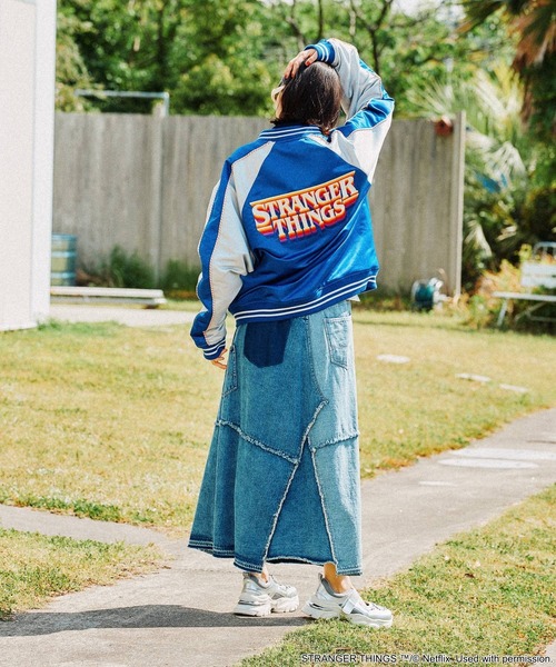 STRANGER THINGS】コラボ リバーシブルブルゾン（ブルゾン）｜niko and