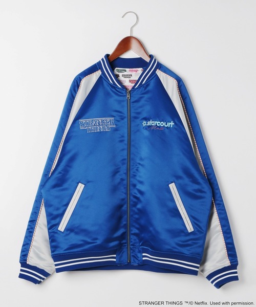 STRANGER THINGS】コラボ リバーシブルブルゾン（ブルゾン）｜niko and