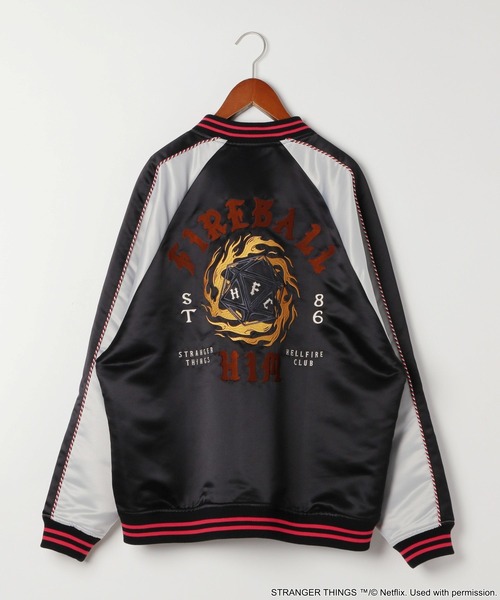 STRANGER THINGS】コラボ リバーシブルブルゾン（ブルゾン）｜niko and