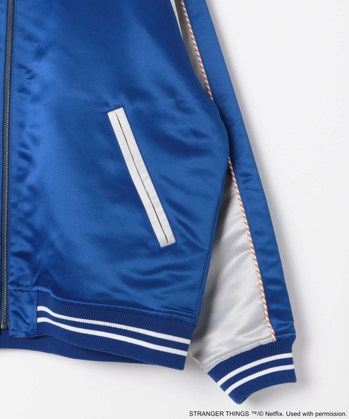STRANGER THINGS】コラボ リバーシブルブルゾン（ブルゾン）｜niko and