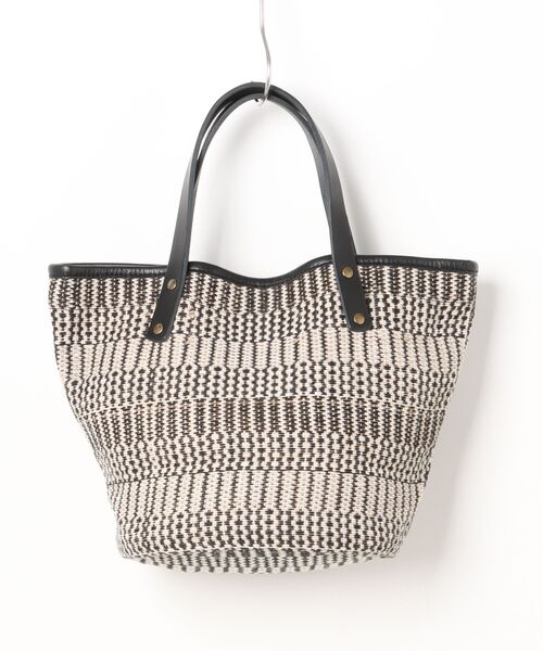 CLEDRAN（クレドラン）の「【厚みのあるジュート素材】 CL3770 HAND＆WORK FLOWER PATTERN TOTE（トートバッグ・レディース・ブラック系その他/グリーン系その他・FREE）」の20枚目の写真