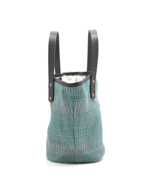 CLEDRAN（クレドラン）の「【厚みのあるジュート素材】 CL3770 HAND＆WORK FLOWER PATTERN TOTE（トートバッグ・レディース・ブラック系その他/グリーン系その他・FREE）」の8枚目の写真