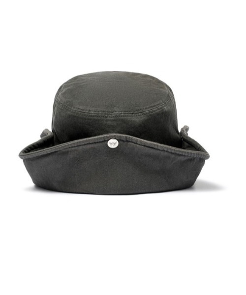 OPEN Yy(オープンワイワイ)の「OPEN YY/オープンワイワイ/FOLDABLE WIDE BRIM HAT(ハット・レディース・チャコールグレー・F)」の2枚目の写真