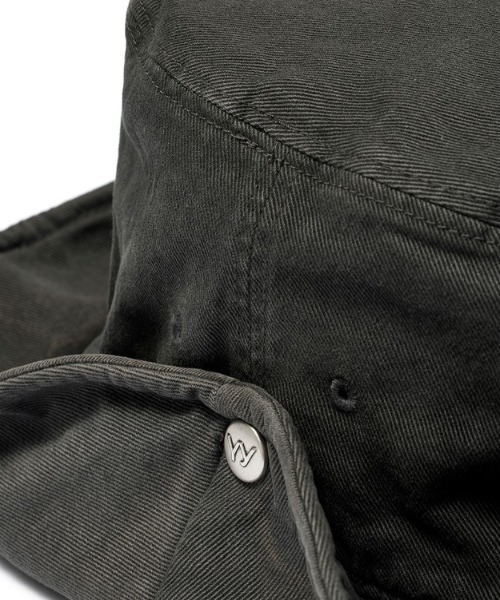 OPEN Yy(オープンワイワイ)の「OPEN YY/オープンワイワイ/FOLDABLE WIDE BRIM HAT(ハット・レディース・チャコールグレー・F)」の5枚目の写真