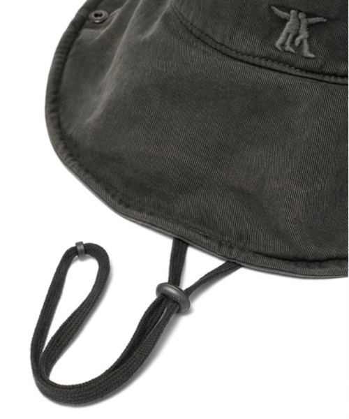 OPEN Yy(オープンワイワイ)の「OPEN YY/オープンワイワイ/FOLDABLE WIDE BRIM HAT(ハット・レディース・チャコールグレー・F)」の6枚目の写真