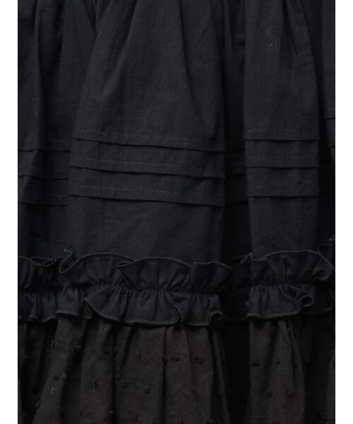 CALNAMUR（カルナムール）の「コットンギャザーボリュームスカート（スカート・レディース・ブラック/ベージュ/ホワイト・FREE）」の10枚目の写真