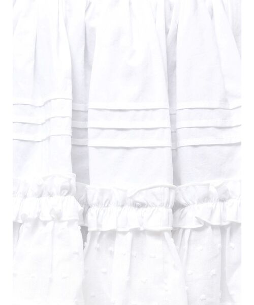 CALNAMUR（カルナムール）の「コットンギャザーボリュームスカート（スカート・レディース・ブラック/ベージュ/ホワイト・FREE）」の12枚目の写真