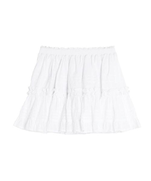 CALNAMUR（カルナムール）の「コットンギャザーボリュームスカート（スカート・レディース・ブラック/ベージュ/ホワイト・FREE）」の15枚目の写真