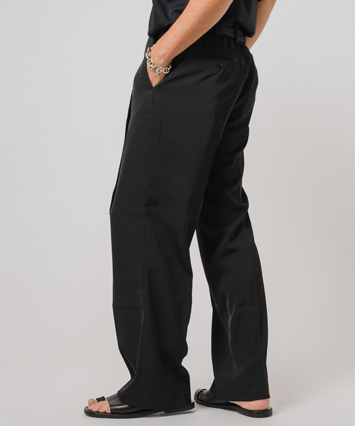 Dickies(ディッキーズ)の「Dickies(ディッキーズ) 別注 ベルテッド ワーク トラウザーズ(スラックス・メンズ・チャコールグレー/ブラック・MEDIUM/LARGE/SMALL)」の5枚目の写真