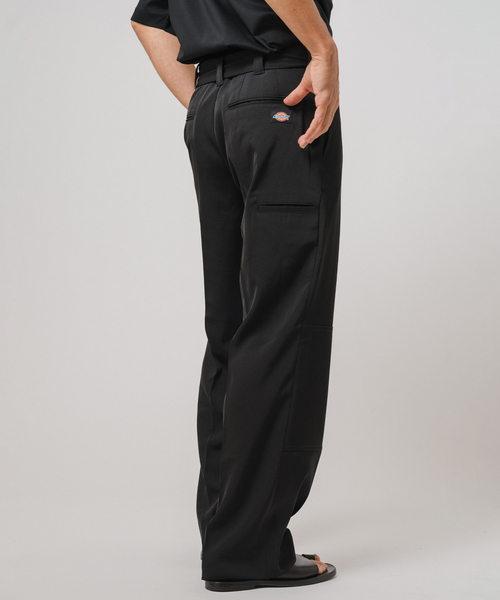 Dickies(ディッキーズ)の「Dickies(ディッキーズ) 別注 ベルテッド ワーク トラウザーズ(スラックス・メンズ・チャコールグレー/ブラック・MEDIUM/LARGE/SMALL)」の7枚目の写真