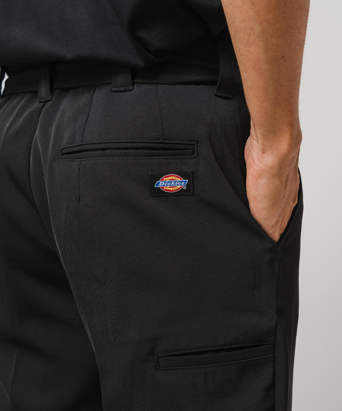 Dickies(ディッキーズ)の「Dickies(ディッキーズ) 別注 ベルテッド ワーク トラウザーズ(スラックス・メンズ・チャコールグレー/ブラック・MEDIUM/LARGE/SMALL)」の9枚目の写真