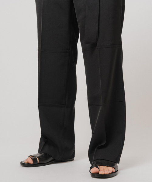 Dickies(ディッキーズ)の「Dickies(ディッキーズ) 別注 ベルテッド ワーク トラウザーズ(スラックス・メンズ・チャコールグレー/ブラック・MEDIUM/LARGE/SMALL)」の12枚目の写真