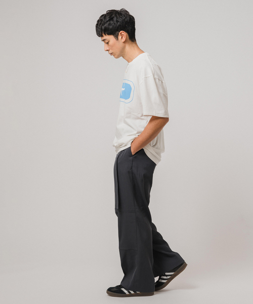 Dickies(ディッキーズ)の「Dickies(ディッキーズ) 別注 ベルテッド ワーク トラウザーズ(スラックス・メンズ・チャコールグレー/ブラック・MEDIUM/LARGE/SMALL)」の15枚目の写真