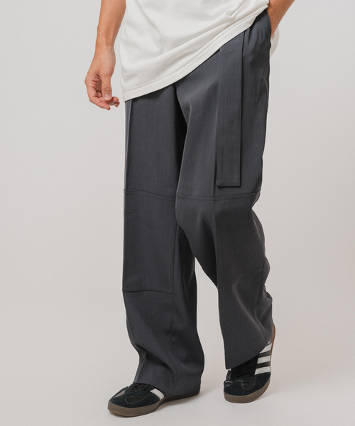 Dickies(ディッキーズ)の「Dickies(ディッキーズ) 別注 ベルテッド ワーク トラウザーズ(スラックス・メンズ・チャコールグレー/ブラック・MEDIUM/LARGE/SMALL)」の17枚目の写真