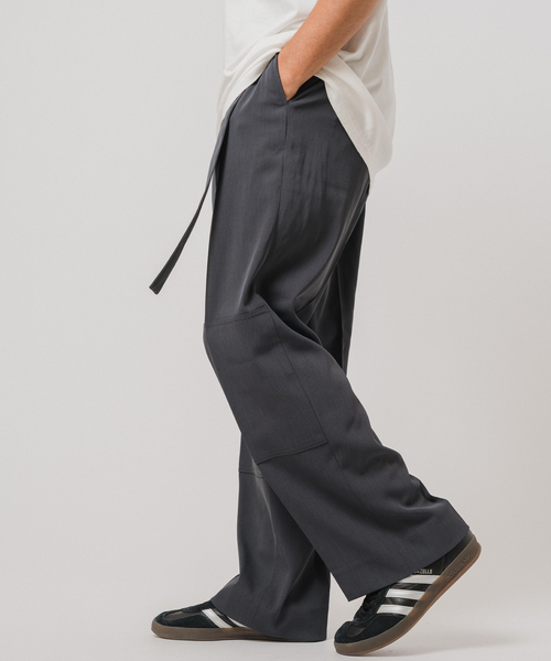 Dickies(ディッキーズ)の「Dickies(ディッキーズ) 別注 ベルテッド ワーク トラウザーズ(スラックス・メンズ・チャコールグレー/ブラック・MEDIUM/LARGE/SMALL)」の18枚目の写真