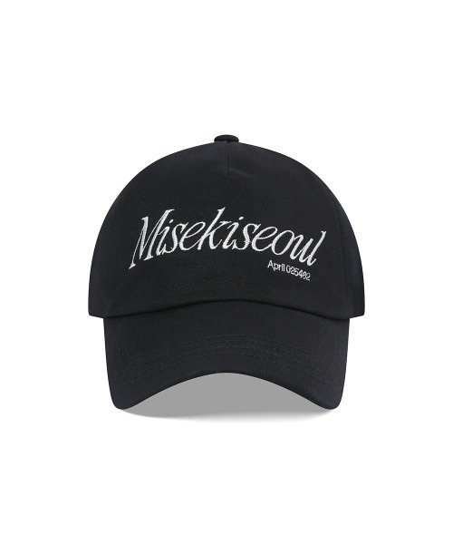◆MISEKI SEOUL logo ball cap/3色◆ セール】Serif logo ball cap（キャップ）｜Miseki SEOUL