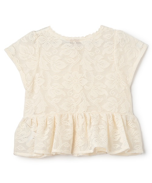 petit main（プティマイン）の「【リンク】レースカーディガン(キッズ)（カーディガン/ボレロ・キッズ・アイボリー/ライトベージュ・90cm/130cm/110cm/80ｃｍ/120cm/100cm）」の14枚目の写真
