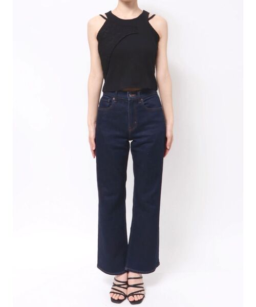 MURUA（ムルーア）の「トリックドッキングキャミタンク（タンクトップ・レディース・ホワイト/ブラック/ライム・FREE）」の16枚目の写真