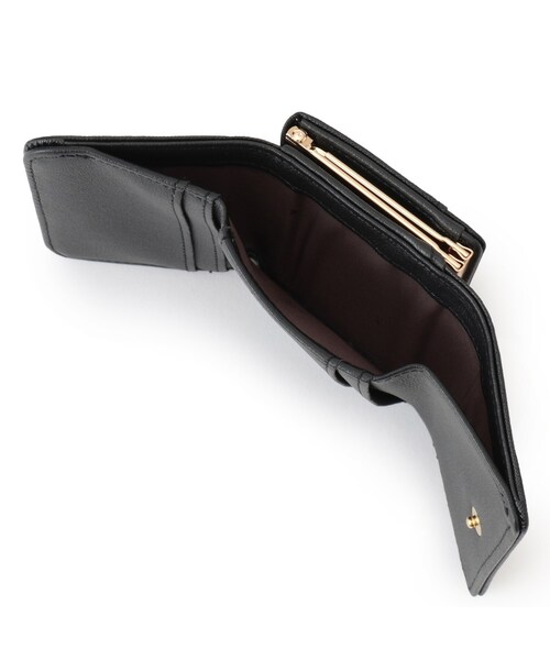 Ober Tashe（オーバータッシェ）の「くまちゃんがま口三つ折り財布（財布・レディース・ブルー系その他/ブラック/アイボリー・FREE）」の10枚目の写真