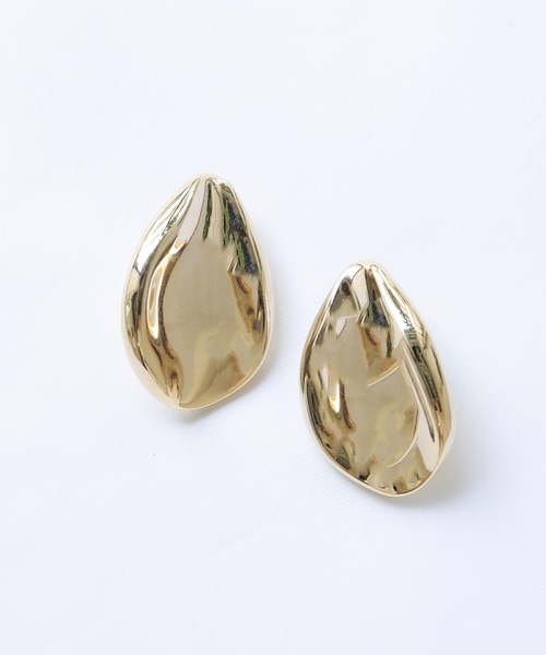 Crisp（クリスプ）の「ニュアンスドロップピアス（ピアス（両耳用）・レディース・ゴールド/シルバー・FREE）」の3枚目の写真