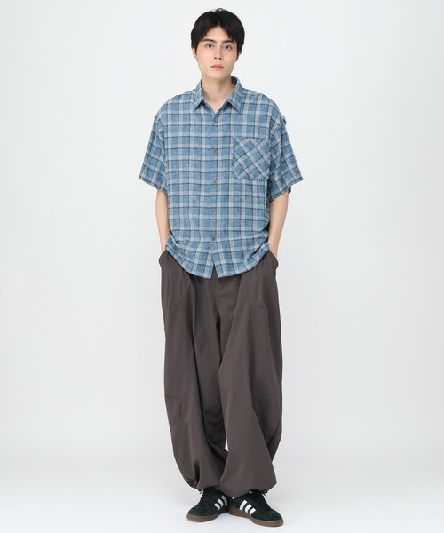 3.3 Field Trip （3.3フィールドトリップ）の「3.3 Field Trip／オーバーバルーンパンツ（その他パンツ・メンズ・チャコール/ブラック・LARGE/MEDIUM）」の14枚目の写真