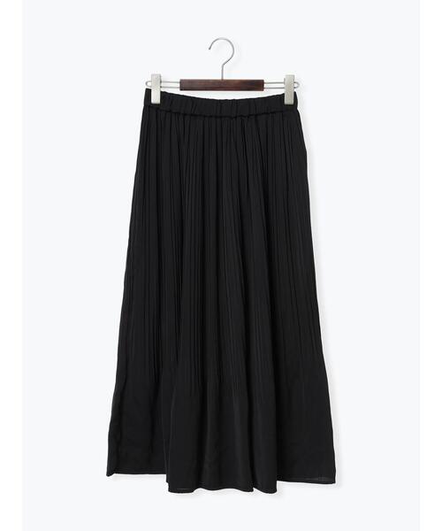 Te chichi TERRASSE（テチチテラス）の「【選べる着丈】消しプリーツスカート（スカート・レディース・ベージュ/ブルー/チャコールグレー/ブラック・ﾌﾘｰ(M)/ﾌﾘｰ(L)）」の14枚目の写真