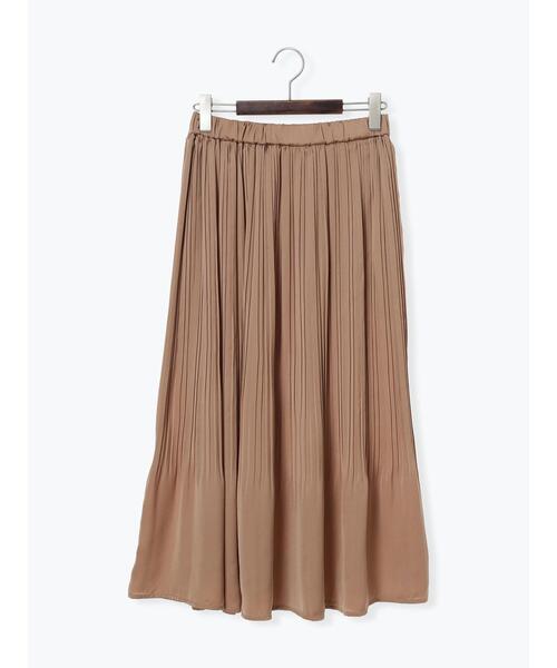 Te chichi TERRASSE（テチチテラス）の「【選べる着丈】消しプリーツスカート（スカート・レディース・ベージュ/ブルー/チャコールグレー/ブラック・ﾌﾘｰ(M)/ﾌﾘｰ(L)）」の11枚目の写真