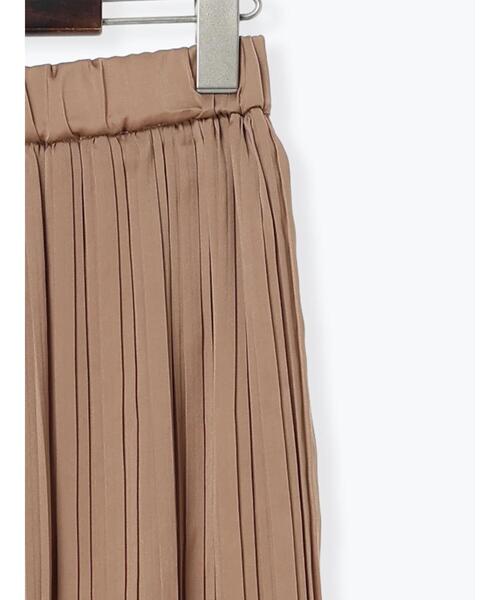 Te chichi TERRASSE（テチチテラス）の「【選べる着丈】消しプリーツスカート（スカート・レディース・ベージュ/ブルー/チャコールグレー/ブラック・ﾌﾘｰ(M)/ﾌﾘｰ(L)）」の8枚目の写真