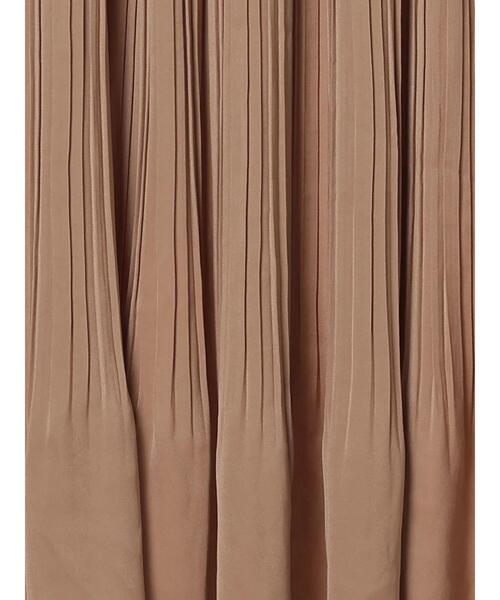 Te chichi TERRASSE（テチチテラス）の「【選べる着丈】消しプリーツスカート（スカート・レディース・ベージュ/ブルー/チャコールグレー/ブラック・ﾌﾘｰ(M)/ﾌﾘｰ(L)）」の5枚目の写真