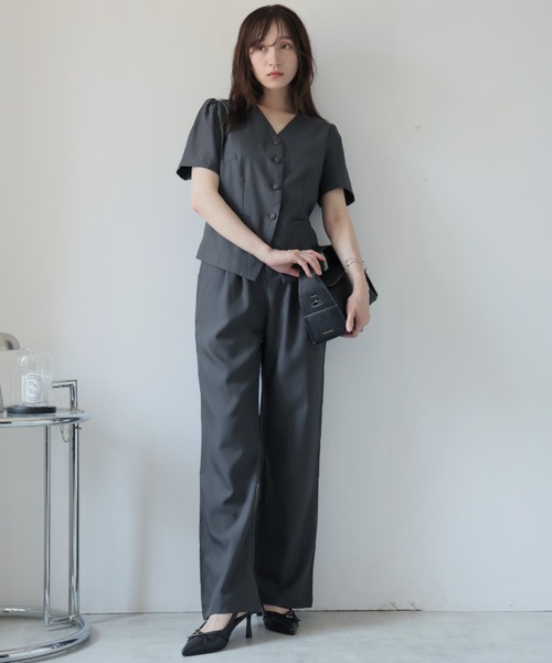 ユリシーズ様　irenisa 2024 aw セットアップ　サイズ2 IRENISA 2025SS モヘア混ウールアイテム セットアップ