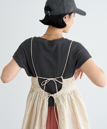 インド ラメドット バックオープンキャミソール/バックシャン