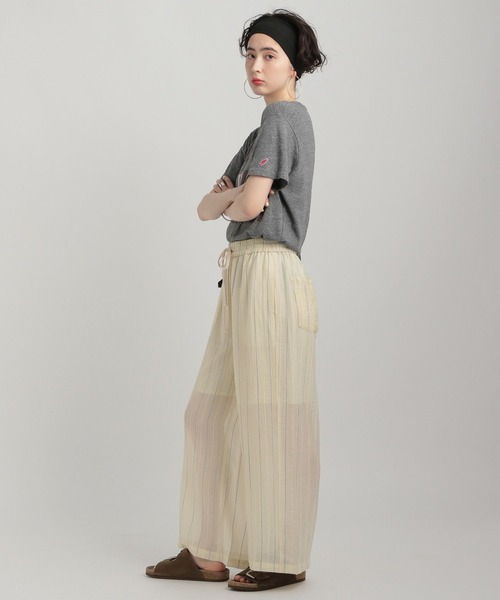 GEORGE'S（ジョージズ）の「シアーイージーパンツ（その他パンツ・レディース・ブルー系/イエロー系/アイボリー/ネイビー・SMALL/MEDIUM）」の14枚目の写真