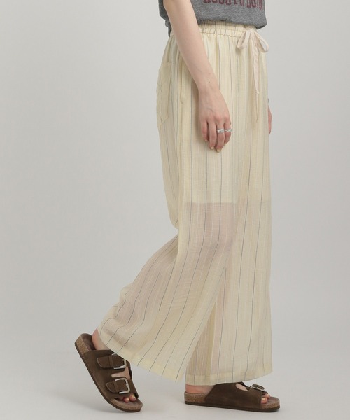 GEORGE'S（ジョージズ）の「シアーイージーパンツ（その他パンツ・レディース・ブルー系/イエロー系/アイボリー/ネイビー・SMALL/MEDIUM）」の16枚目の写真