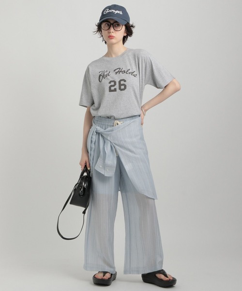 GEORGE'S（ジョージズ）の「シアーイージーパンツ（その他パンツ・レディース・ブルー系/イエロー系/アイボリー/ネイビー・SMALL/MEDIUM）」の18枚目の写真